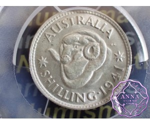 Australia 1941 Shilling PCGS MS63