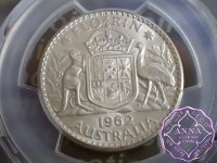 Australia 1962 Florin PCGS MS63