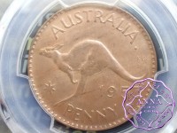 Australia 1953 A Penny PCGS MS64RB