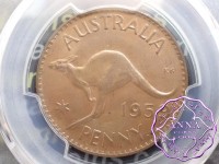 Australia 1959 Y Penny PCGS MS64RB