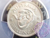 Australia 1953 Shilling PCGS MS62