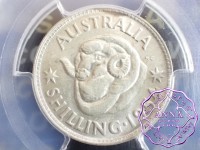 Australia 1954 Shilling PCGS MS64