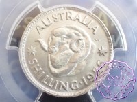 Australia 1956 Shilling PCGS MS65