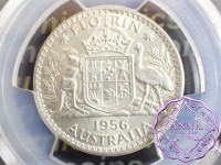 Australia 1956 Florin PCGS MS62