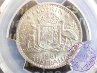 Australia 1961 Florin PCGS MS64