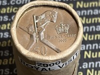 2000 Royal Visit 50C Mint Roll